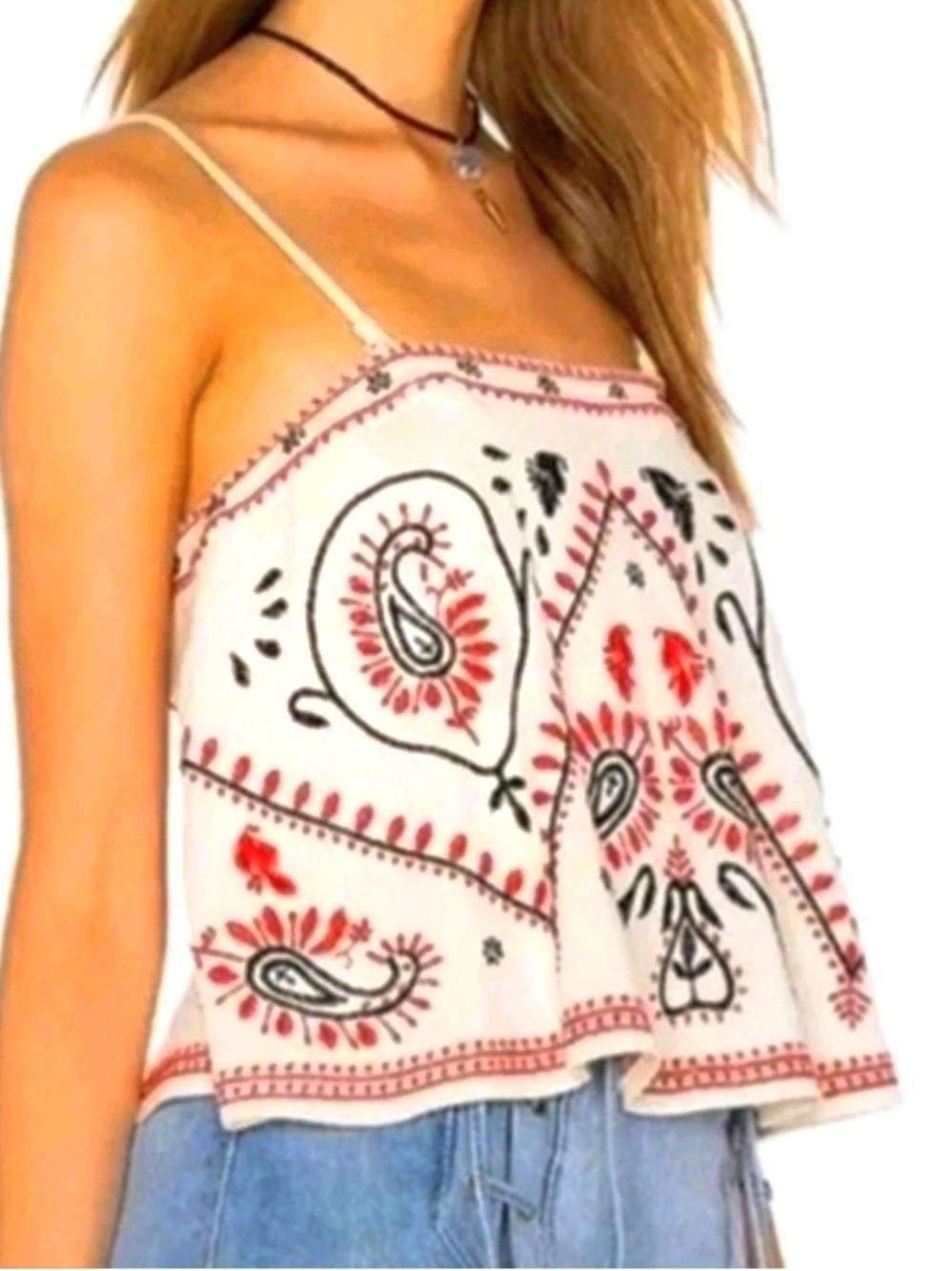 ✨ FREE PEOPLE FLIRT ALERT TUBE/CAMI TOP | MEDIUM ✨